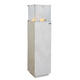 DIMPLEX ISOLA STONE WHITE brīvi stavošs elektrokamīns, 2 image DIMPLEX ISOLA STONE WHITE brīvi stavošs elektrokamīns, 2 image